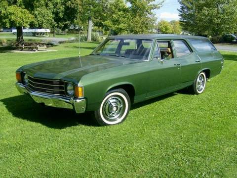 Chevrolet (Шевроле)Chevelle 2 поколение  [4-й рестайлинг] Nomad Station Wagon универсал 6.6 MT HD 1972–1972