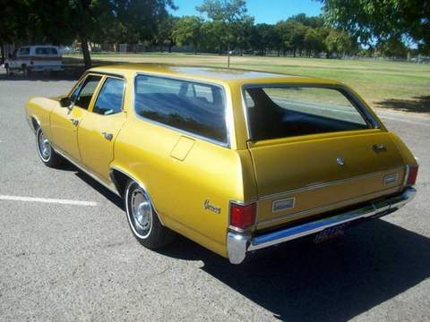 Chevrolet (Шевроле)Chevelle 2 поколение  [4-й рестайлинг] Concours Station Wagon универсал 6.6 Turbo Hydra-Matic 3-seat 1972–1972