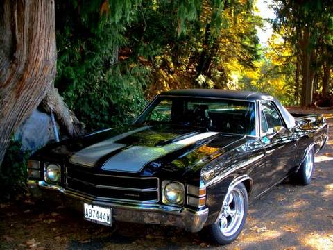 Chevrolet (Шевроле)El Camino 3 поколение  [3-й рестайлинг] пикап 7.4 Turbo Hydra-Matic 1971–1971