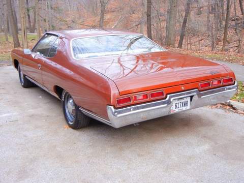 Chevrolet (Шевроле)Impala 5 поколение купе 6.6 MT 1971–1971