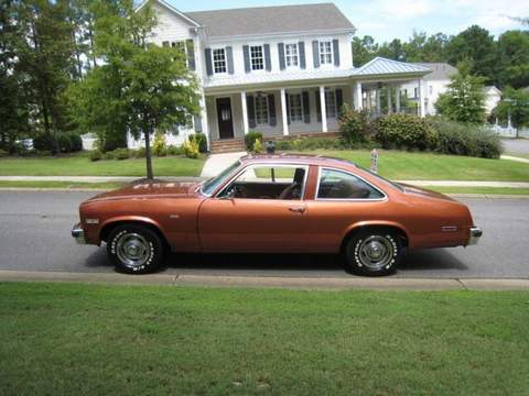 Chevrolet (Шевроле)Nova 4 поколение лифтбэк 5.7 Turbo Hydra-Matic 1975–1975