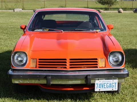 Chevrolet (Шевроле)Vega 1 поколение  [рестайлинг] хетчбэк 3-дв. 2.3 Turbo Hydra-Matic 1974–1975