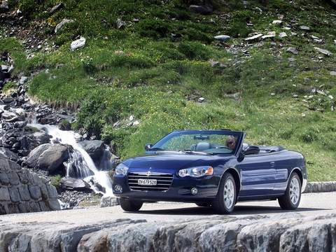 Chrysler (Крайслер)Sebring 2 поколение кабриолет 2.0 MT 2001–2006