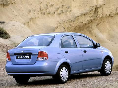 Daewoo (Дэу)Kalos 1 поколение седан 1.4 MT 2002–2005