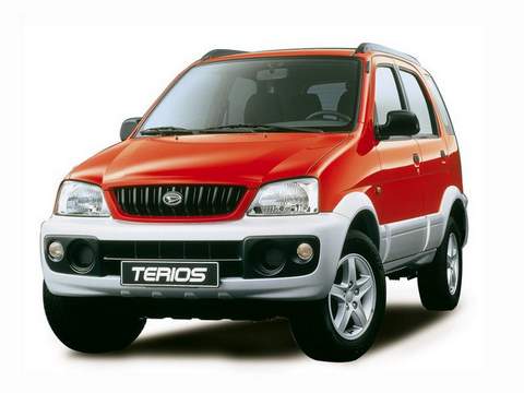 Daihatsu (Дайхатсу)Terios 1 поколение  [рестайлинг] кроссовер 1.3 Turbo MT 4WD 2000–2005