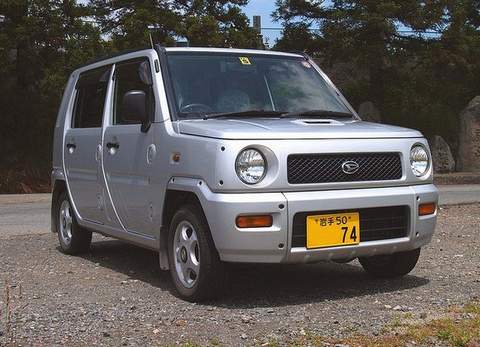 Daihatsu (Дайхатсу)Naked 1 поколение хетчбэк 0.7 AT 2000–2004