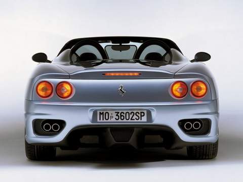 Ferrari (Феррари)360 1 поколение Spider родстер 3.6 MT 2000–2004