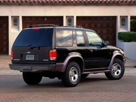 Ford (Форд)Explorer 2 поколение Sport внедорожник 3-дв. 4.0 5АT 4x4 1997–1999