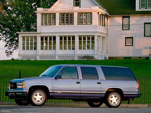 GMC (Дженерал моторс)Suburban 9 поколение внедорожник 5.7 AT 4WD 1996–1999