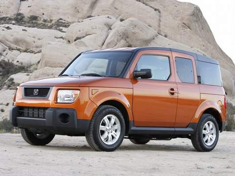 Honda (Хонда)Element 1 поколение  [рестайлинг] кроссовер 5-дв. 2.4 AT 4WD 2006–2008