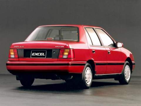 Hyundai (Хендай)Excel X2седан 1.5 AT 1989–1991