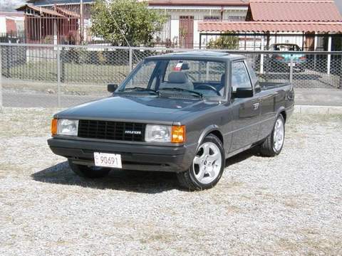 Hyundai (Хендай)Pony 2 поколение пикап 1.6 MT 1985–1990