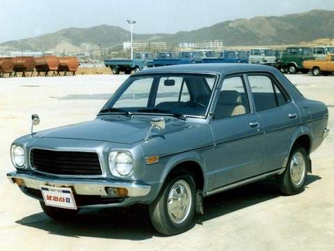 Kia (Киа)Brisa 2 поколение II седан 1.3 MT 1978–1981