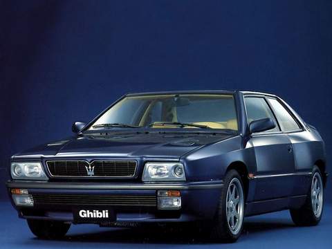 Maserati (Мазерати)Ghibli 2 поколение купе 2.0 Biturbo MT 1992–1997