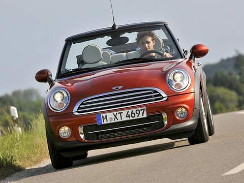 Mini (Мини)Cabrio 2 поколение  [рестайлинг] Cooper кабриолет 2-дв. 1.6 AT Базовая 2010–н. в.