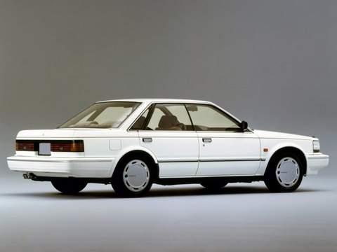 Nissan (Ниссан)Bluebird U11 [рестайлинг] хардтоп 2.0 AT 1987–1988