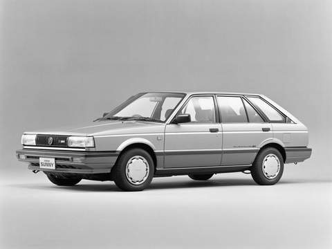 Nissan (Ниссан)Sunny B12California универсал 1.6 MT 1986–1988