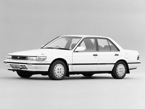 Nissan (Ниссан)Bluebird U12седан 2.0 SSS MT 1987–1991