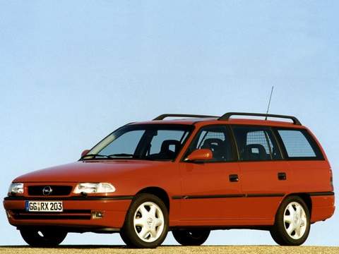 Opel (Опель)Astra F [рестайлинг] универсал 2.0 MT 1994–1996