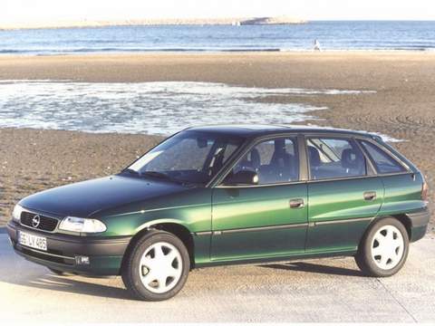 Opel (Опель)Astra F [рестайлинг] хетчбэк 5-дв. 2.0 MT 1994–1996