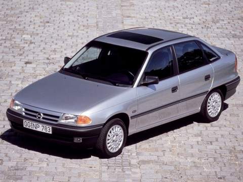 Opel (Опель)Astra Fседан 1.7 D MT 1992–1994