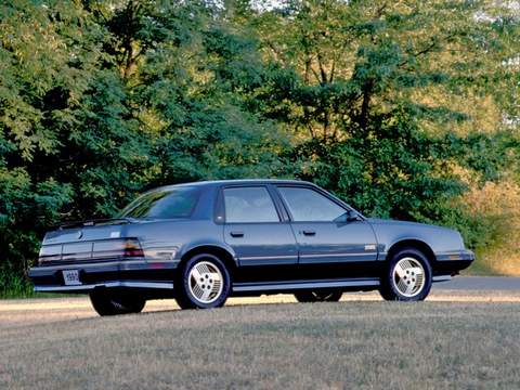 Pontiac (Понтиак)6000 1 поколение  [3-й рестайлинг] седан 2.5 AT 1989–1991