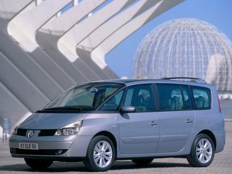 Renault (Рено)Espace 4 поколение Grand минивэн 3.5 T AT 2003–2006