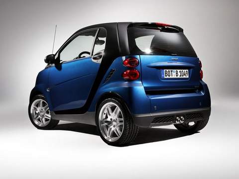 Smart (Смарт)Fortwo 2 поколение Brabus хетчбэк 1.0 AT Turbo 2007–2010