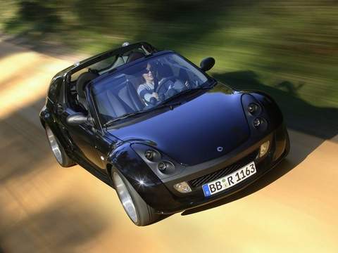 Smart (Смарт)Roadster 1 поколение Brabus тарга 0.7 MT 2004–2005