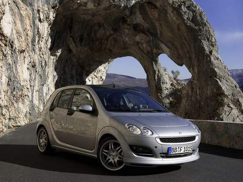 Smart (Смарт)Forfour 1 поколение Brabus хетчбэк 5-дв. 1.5 MT 2005–2006