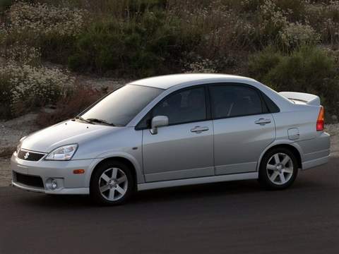 Suzuki (Сузуки)Aerio 1 поколение  [рестайлинг] седан 2.3 MT 2004–2007