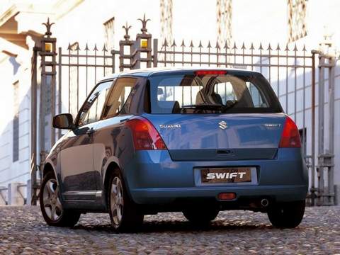 Suzuki (Сузуки)Swift 3 поколение хетчбэк 3-дв. 1.5 MT 2004–2010