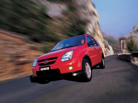 Suzuki (Сузуки)Ignis 2 поколение хетчбэк 1.5 MT 2006–н. в.