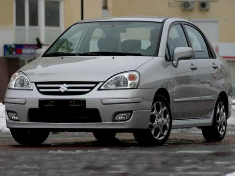 Suzuki (Сузуки)Liana 1 поколение  [рестайлинг] седан 1.6 AT 4WD 2004–2007