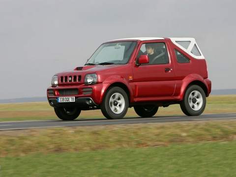 Suzuki (Сузуки)Jimny 3 поколение  [рестайлинг] кабриолет 1.3 MT 2005–2006