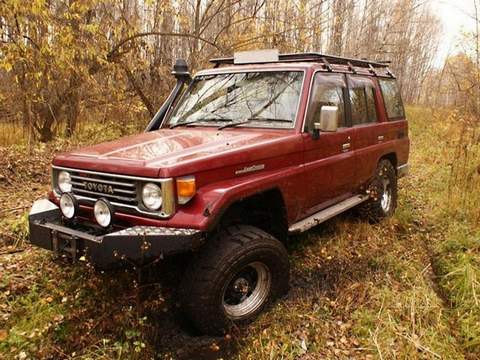 Toyota (Тойота)Land Cruiser J70 [рестайлинг] J77 внедорожник 5-дв. 3.5 MT 1990–1999