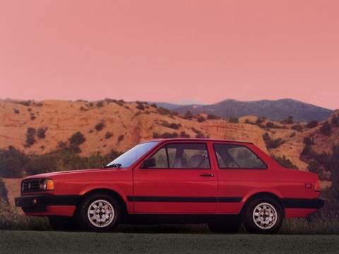 Volkswagen (Фольксваген)Fox 1 поколение седан 2-дв. 1.8 MT 1987–1991